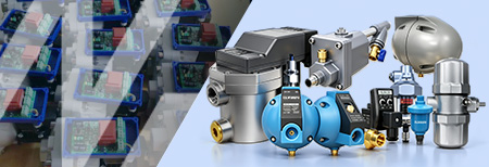Automatic condensate drain for compressed air systems