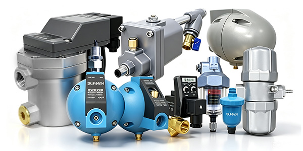 SUNWIN automatic condensate drains for compressed air systems