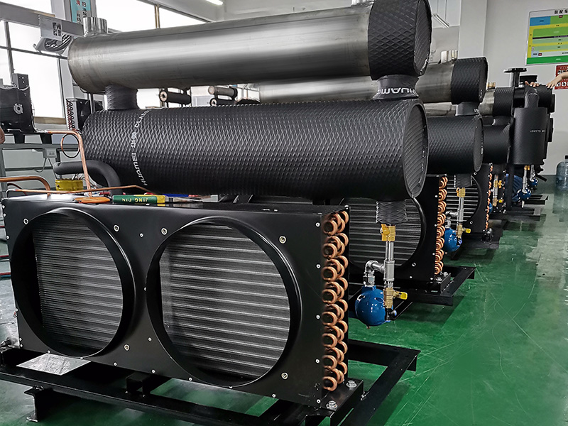Compressed air dryer manufacturing process at Sunwin factory